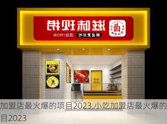 加盟店最火爆的项目2023,小吃加盟店最火爆的项目2023-第1张图片-猪头旅行网