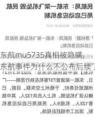 东航mu5735真相被隐瞒,东航事件为什么不公布后续了-第3张图片-猪头旅行网