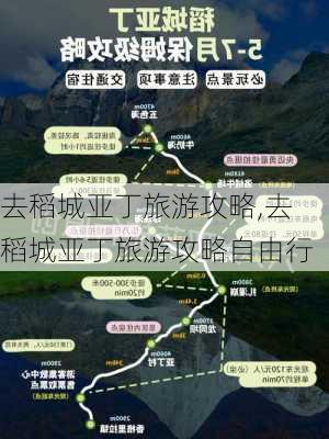 去稻城亚丁旅游攻略,去稻城亚丁旅游攻略自由行