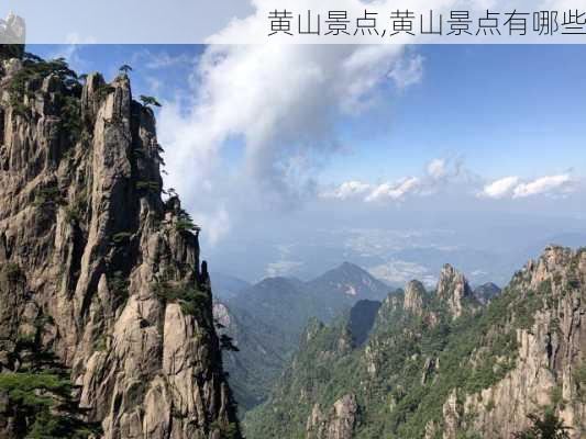 黄山景点,黄山景点有哪些-第3张图片-猪头旅行网