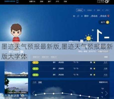 墨迹天气预报最新版,墨迹天气预报最新版大字体-第1张图片-猪头旅行网