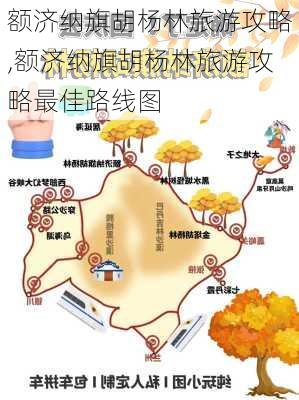 额济纳旗胡杨林旅游攻略,额济纳旗胡杨林旅游攻略最佳路线图