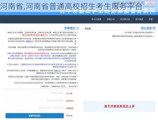 河南省,河南省普通高校招生考生服务平台-第2张图片-猪头旅行网