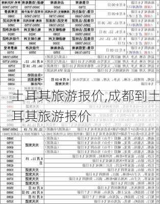 土耳其旅游报价,成都到土耳其旅游报价-第2张图片-猪头旅行网