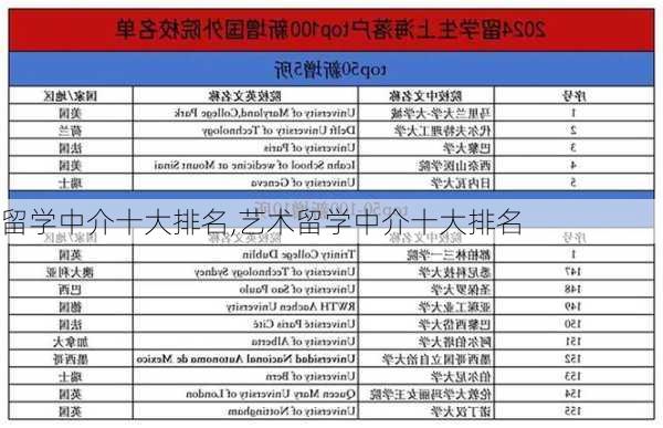 留学中介十大排名,艺术留学中介十大排名-第1张图片-猪头旅行网