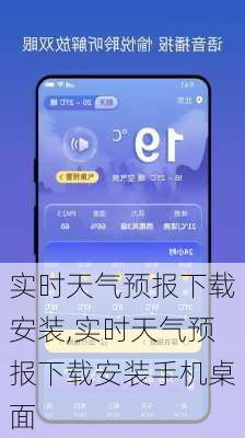 实时天气预报下载安装,实时天气预报下载安装手机桌面-第2张图片-猪头旅行网