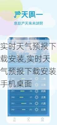 实时天气预报下载安装,实时天气预报下载安装手机桌面-第3张图片-猪头旅行网