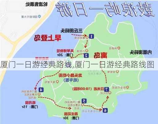 厦门一日游经典路线,厦门一日游经典路线图