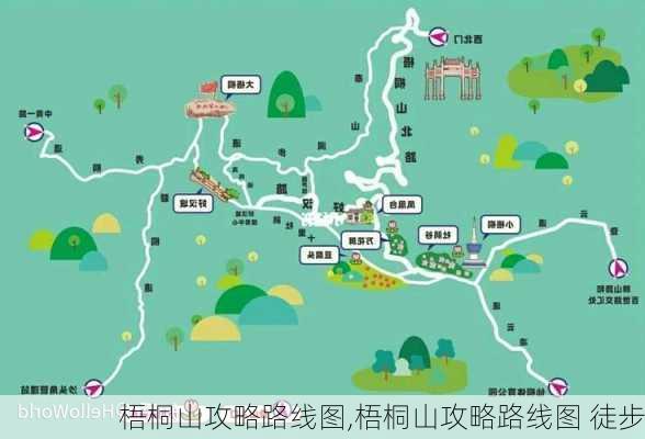 梧桐山攻略路线图,梧桐山攻略路线图 徒步-第2张图片-猪头旅行网