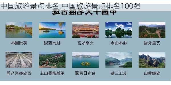 中国旅游景点排名,中国旅游景点排名100强-第1张图片-猪头旅行网