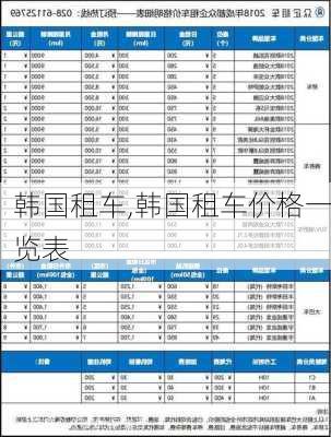 韩国租车,韩国租车价格一览表-第2张图片-猪头旅行网