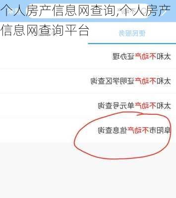 个人房产信息网查询,个人房产信息网查询平台-第3张图片-猪头旅行网