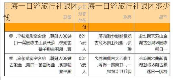 上海一日游旅行社跟团,上海一日游旅行社跟团多少钱-第3张图片-猪头旅行网