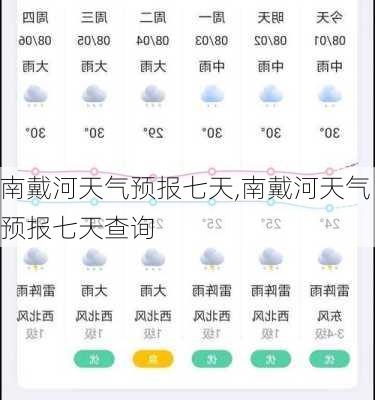 南戴河天气预报七天,南戴河天气预报七天查询-第2张图片-猪头旅行网