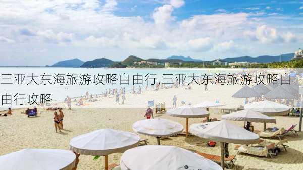 三亚大东海旅游攻略自由行,三亚大东海旅游攻略自由行攻略-第2张图片-猪头旅行网