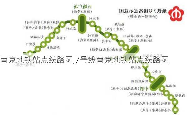 南京地铁站点线路图,7号线南京地铁站点线路图-第3张图片-猪头旅行网