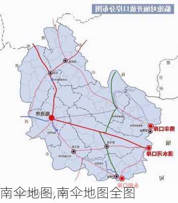 南伞地图,南伞地图全图-第2张图片-猪头旅行网