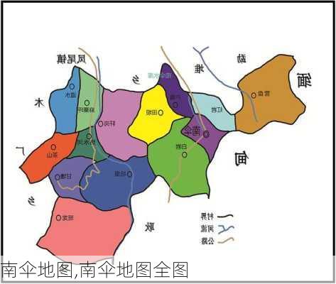 南伞地图,南伞地图全图-第3张图片-猪头旅行网