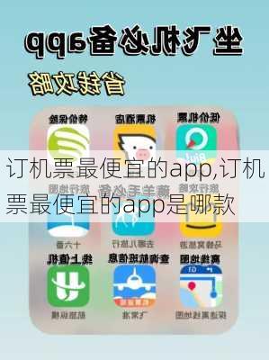 订机票最便宜的app,订机票最便宜的app是哪款-第2张图片-猪头旅行网