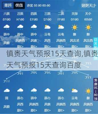 镇赉天气预报15天查询,镇赉天气预报15天查询百度-第2张图片-猪头旅行网