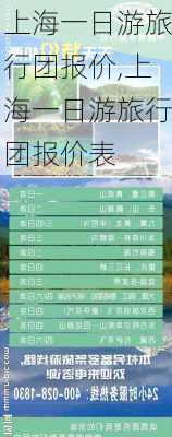 上海一日游旅行团报价,上海一日游旅行团报价表-第2张图片-猪头旅行网