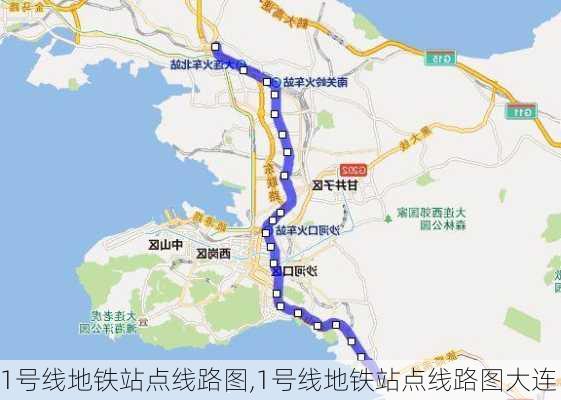 1号线地铁站点线路图,1号线地铁站点线路图大连-第3张图片-猪头旅行网