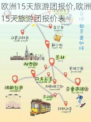 欧洲15天旅游团报价,欧洲15天旅游团报价表