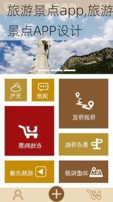 旅游景点app,旅游景点APP设计-第2张图片-猪头旅行网