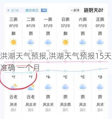 洪湖天气预报,洪湖天气预报15天准确 一个月-第2张图片-猪头旅行网