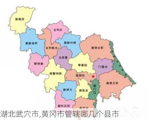 湖北武穴市,黄冈市管辖哪几个县市