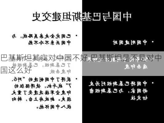 巴基斯坦其实对中国不好,巴基斯坦是不是对中国这么好-第3张图片-猪头旅行网