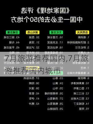 7月旅游推荐国内,7月旅游推荐国内城市-第2张图片-猪头旅行网