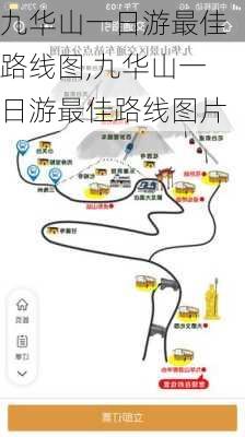 九华山一日游最佳路线图,九华山一日游最佳路线图片-第3张图片-猪头旅行网