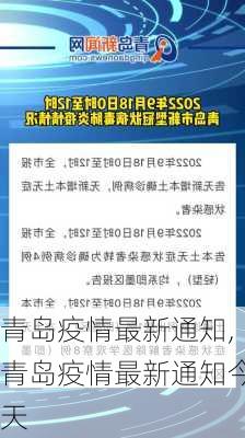 青岛疫情最新通知,青岛疫情最新通知今天-第1张图片-猪头旅行网