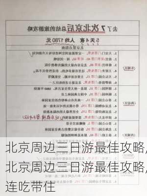 北京周边三日游最佳攻略,北京周边三日游最佳攻略,连吃带住-第3张图片-猪头旅行网