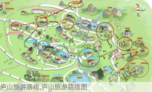 庐山旅游路线,庐山旅游路线图-第3张图片-猪头旅行网