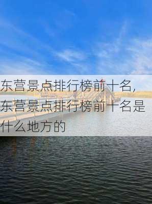 东营景点排行榜前十名,东营景点排行榜前十名是什么地方的-第2张图片-猪头旅行网