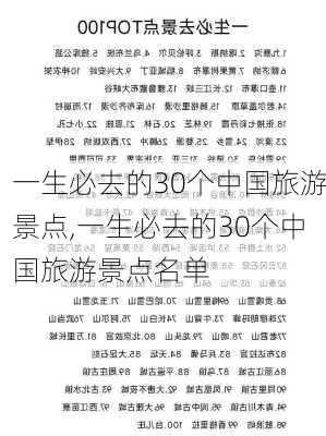 一生必去的30个中国旅游景点,一生必去的30个中国旅游景点名单-第3张图片-猪头旅行网