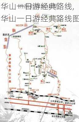 华山一日游经典路线,华山一日游经典路线图-第3张图片-猪头旅行网