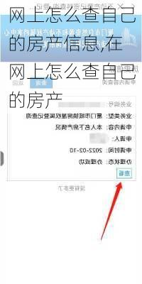 网上怎么查自己的房产信息,在网上怎么查自己的房产-第3张图片-猪头旅行网