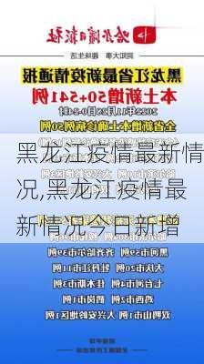 黑龙江疫情最新情况,黑龙江疫情最新情况今日新增-第2张图片-猪头旅行网