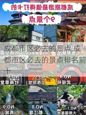 成都市区必去的景点,成都市区必去的景点排名前十-第1张图片-猪头旅行网